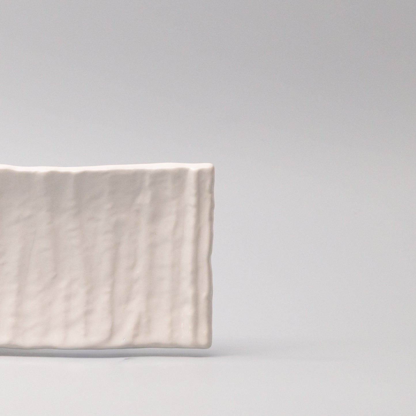 Sashimi Plate 33cm White Glaze