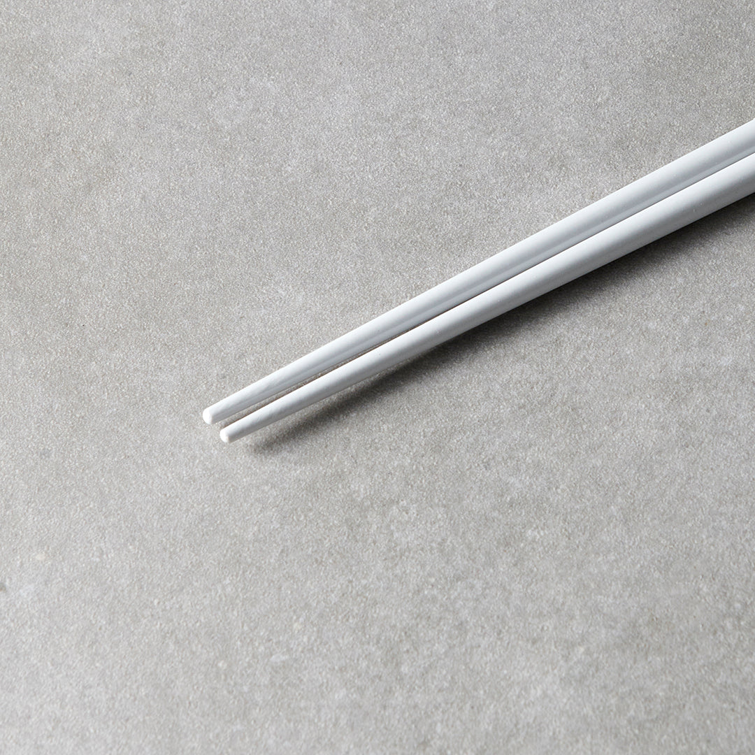 Chopsticks Lacquered Grey & White
