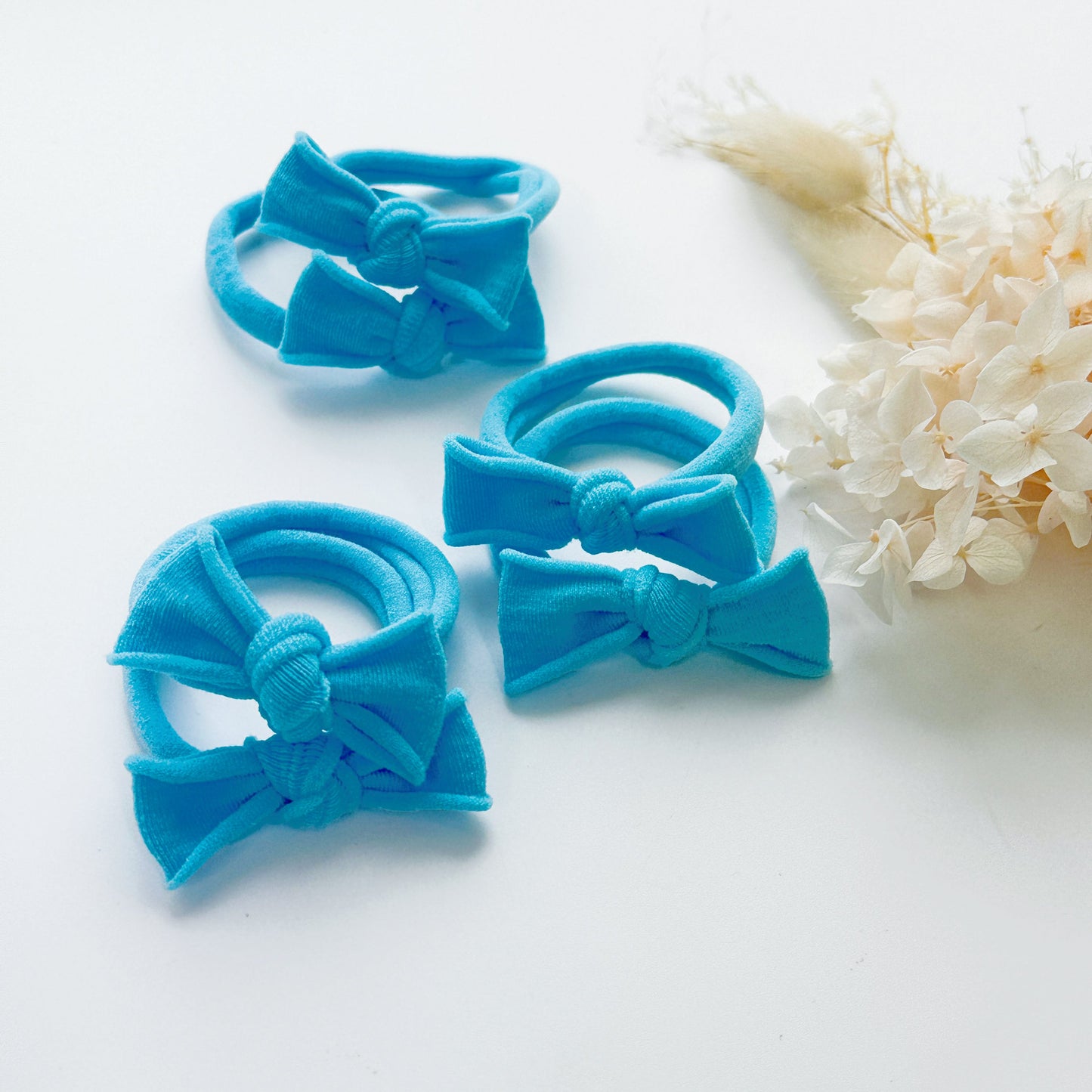 Handmade Simple Bows - School colours - Bottle Green - 1 pairs
