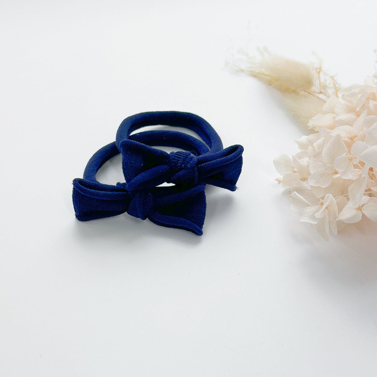 Handmade Simple Bows - School colours - Maroon - 1 pairs