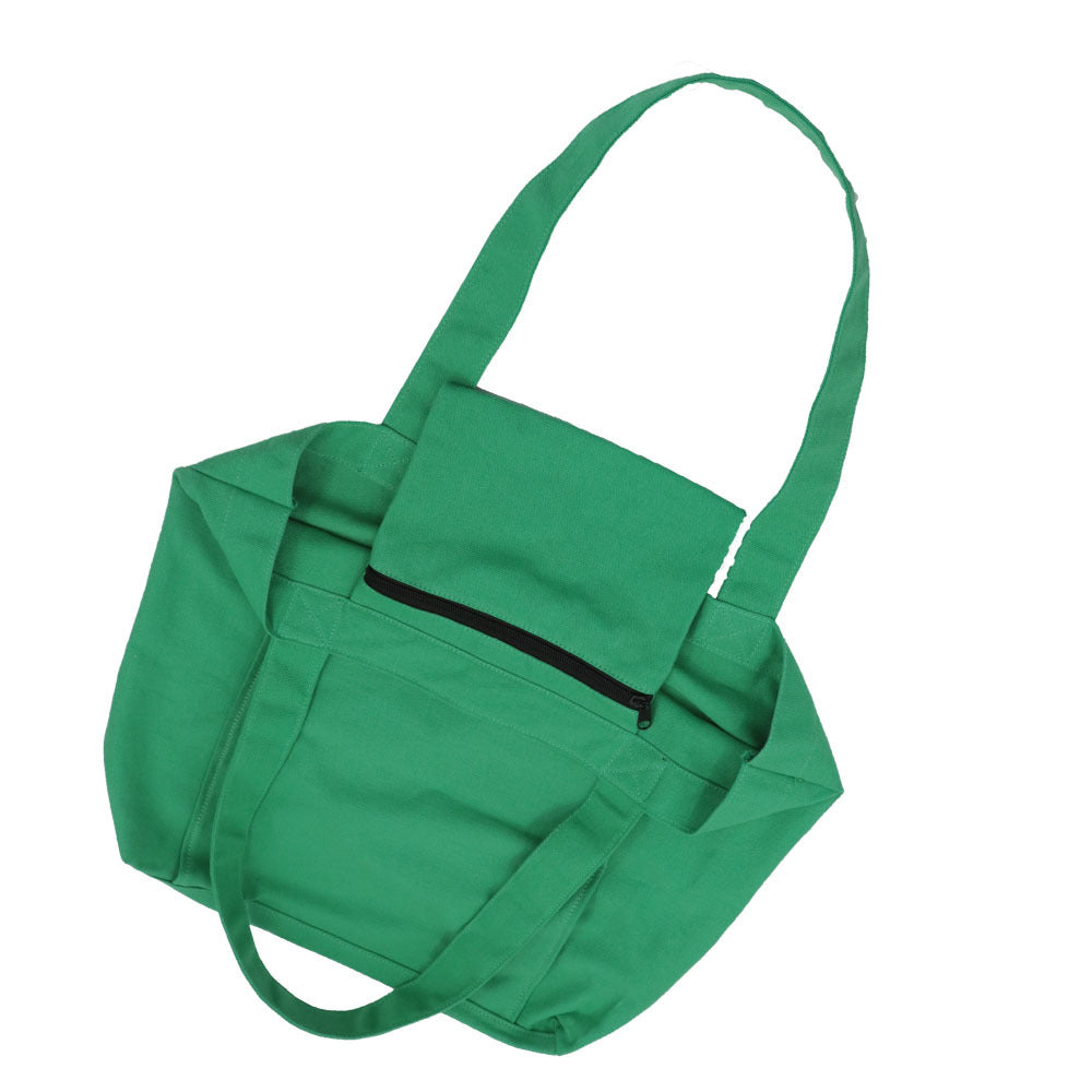 Yoga Mat Tote Bag - Durable Canvas Shoulder Bag for Outdoor Workouts & Travel(Apricot)