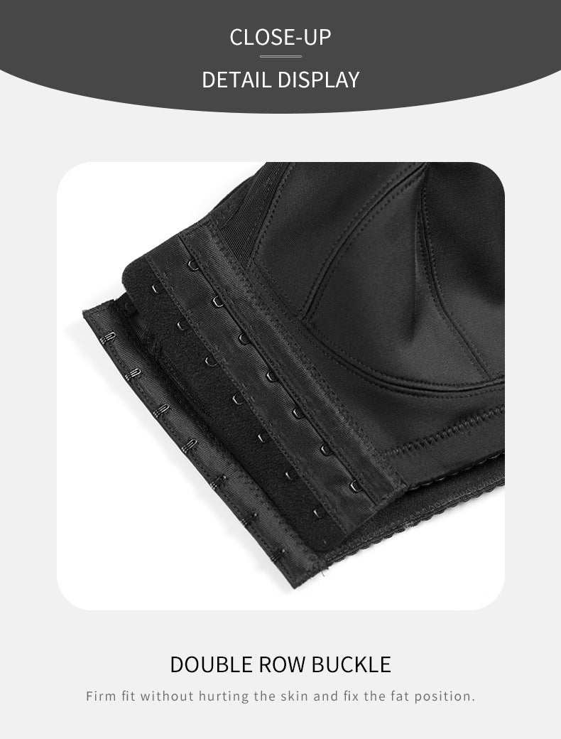 2 Pcs Size S Women's Wireless Large-Cup Lace Bra with Front Clasp - Comfortable, Breathable, Black