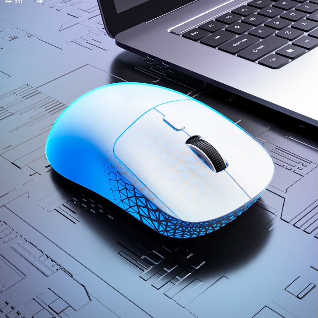 75g Ultra-Lightweight Tri-Mode Wireless Gaming Mouse - 1000Hz Polling Rate, 120-Hour Battery(pink)
