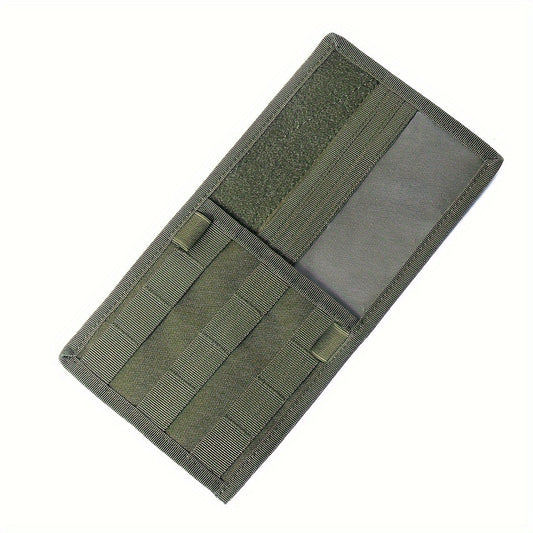 2 Pcs Green Car Sun Visor Organizer – Multi-Purpose Tactical Storage Bag for Tools, Cards & Gear