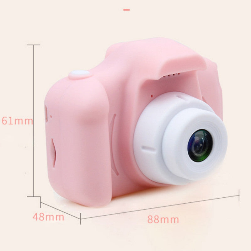 X2 Blue HD Dual Lens Kids Cat Digital Camera - Multi-Functions With 20MP Interpolation, Photo & Multiple Filters, 1080P Video and Game