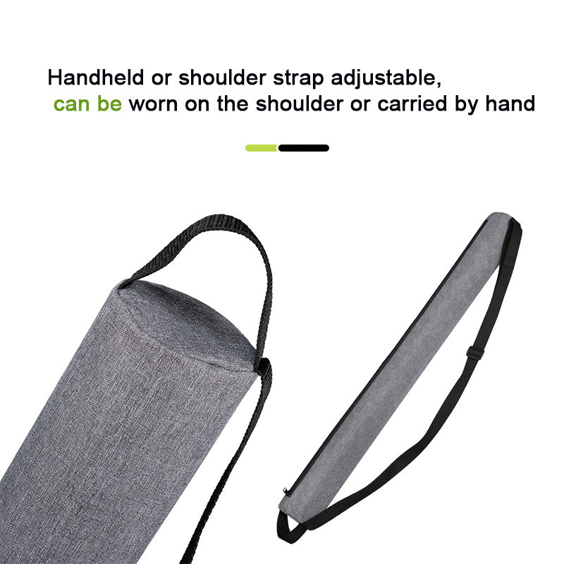 Black Insulated Golf Beer Cooler Bag Cylindrical Tube Design with PEVA Lining 83cm Portable Crossbody Shoulder Strap for Australian Golf and BBQs