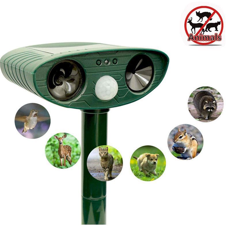 Solar Underground Snake Repeller - Vibration & Sonic Pulse Deterrent for Varmints and Reptiles