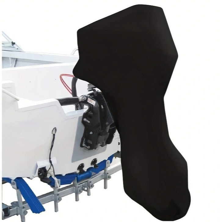 Heavy-Duty Full Marine Engine Coverage for 175-225HP - Waterproof & UV Resistant All-Weather Boat Engine Protector