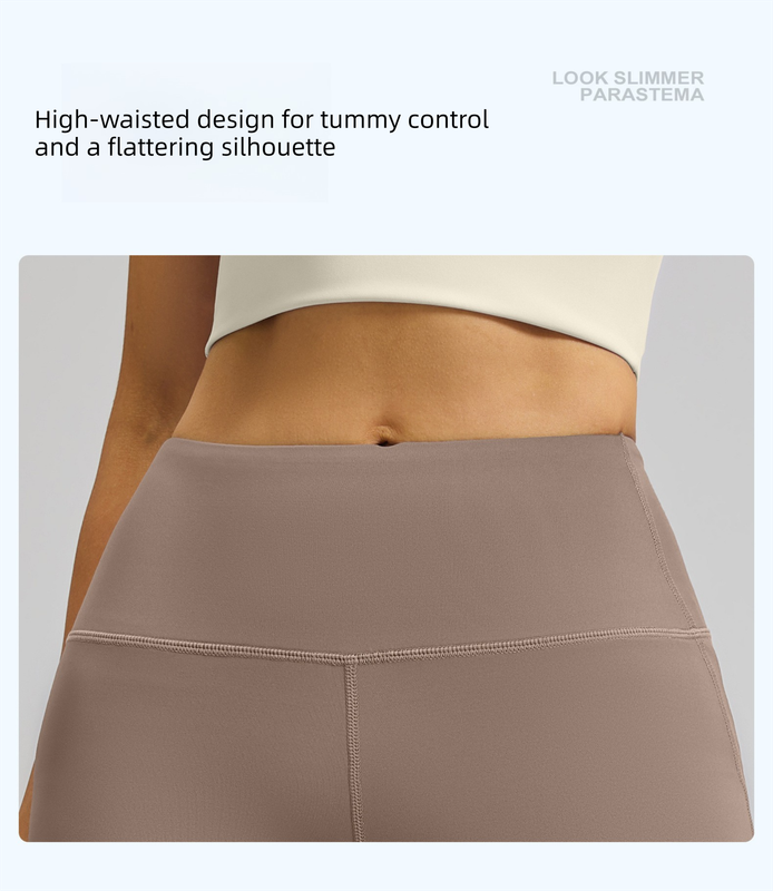 S Coffee High-Waisted Flared Yoga Pants – Sculpting & Slimming Fitness Leggings