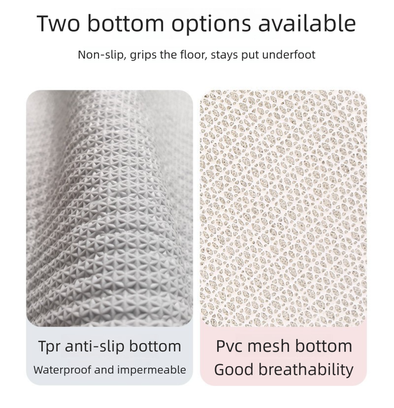 Dark blue Thickened Chenille Bathroom Floor Mat 50x80cm Super Absorbent Non-Slip TPR Backing Rug for Shower Entrance and Washroom Soft Comfort for Local Households
