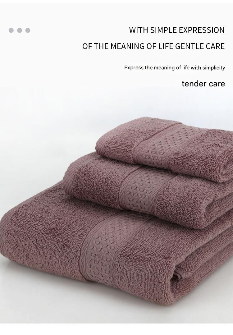 3-Piece Olive Green Towel Set - Soft Absorbent Bath, Hand & Face Towels with Jacquard Weave, Gift Set for Home, Hotel, or Gifting - Durable, Low-Lint, Machine Washable