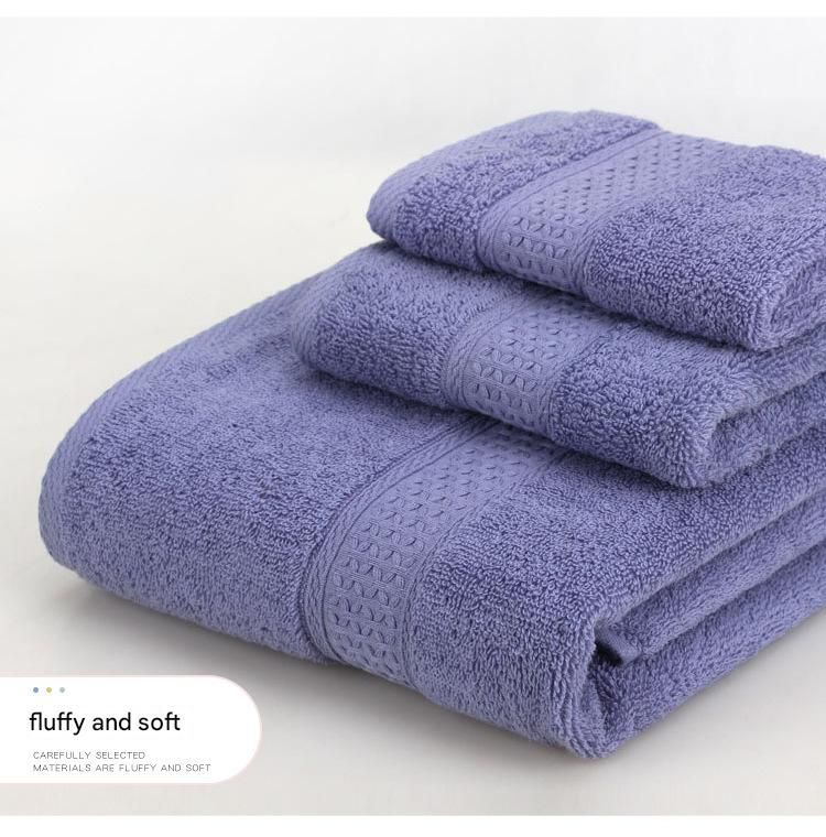 3-Piece Pink Towel Set - Soft Absorbent Bath, Hand & Face Towels with Jacquard Weave, Gift Set for Home, Hotel, or Gifting - Durable, Low-Lint, Machine Washable