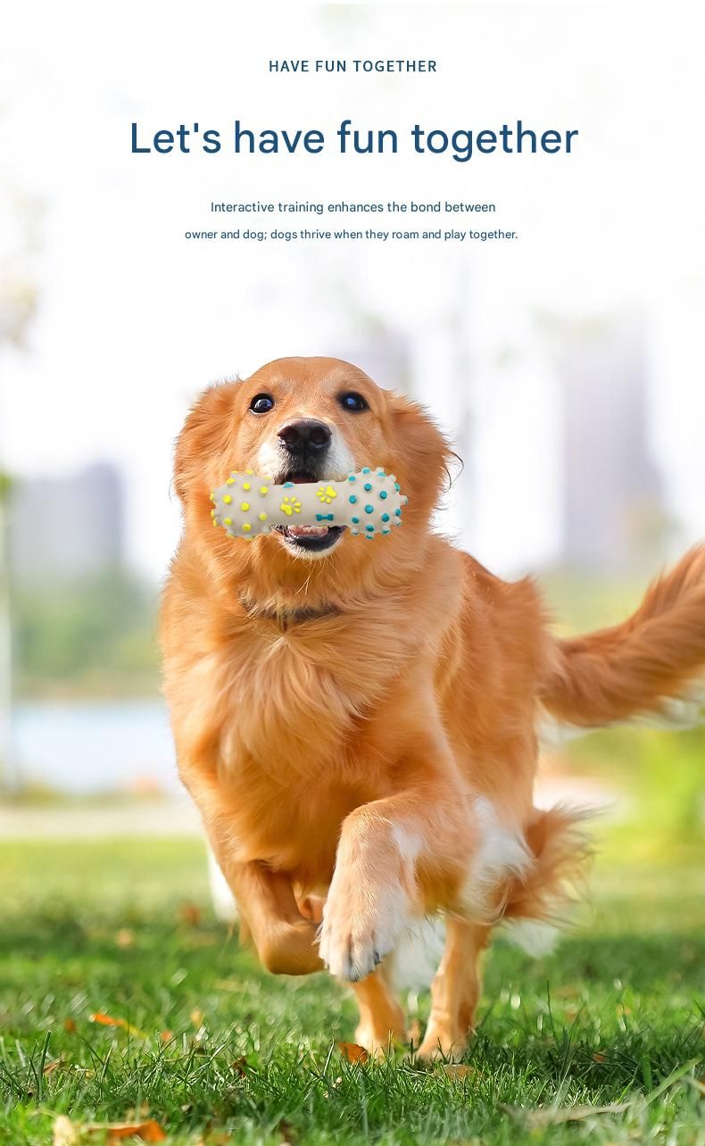 White Rope Ball Durable TPR Dog Chew Toys Set -  for Teeth Cleaning - Non-Toxic, Bite-Resistant, Easy Clean - Interactive Play for Medium to Large Dogs