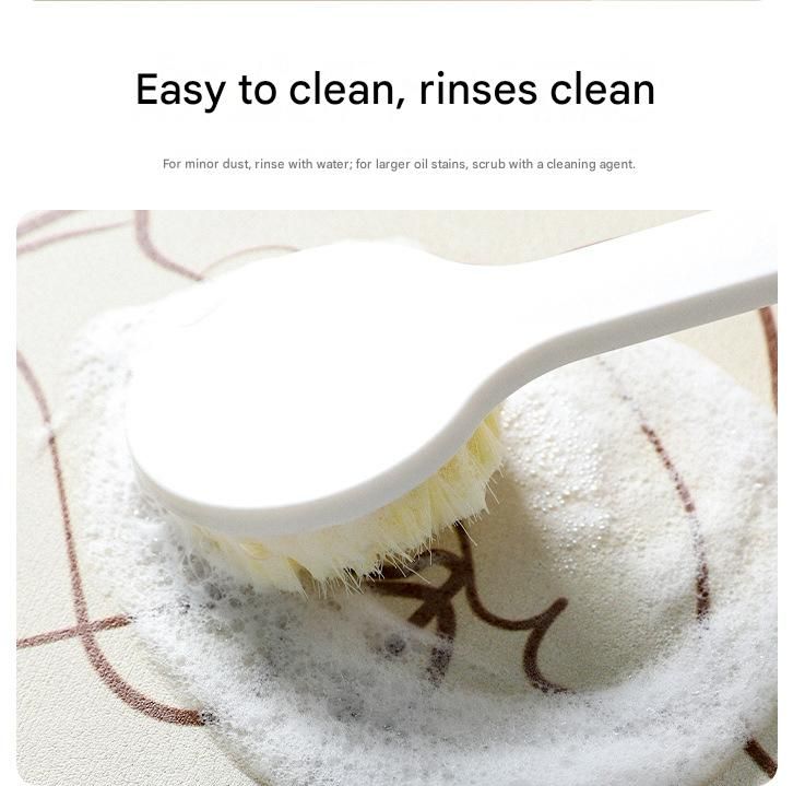 2-Piece Faucet Draining Mat Set Absorbent Sink Splash Guard Quick Dry Counter Mat 10x61cm(Crocodile)