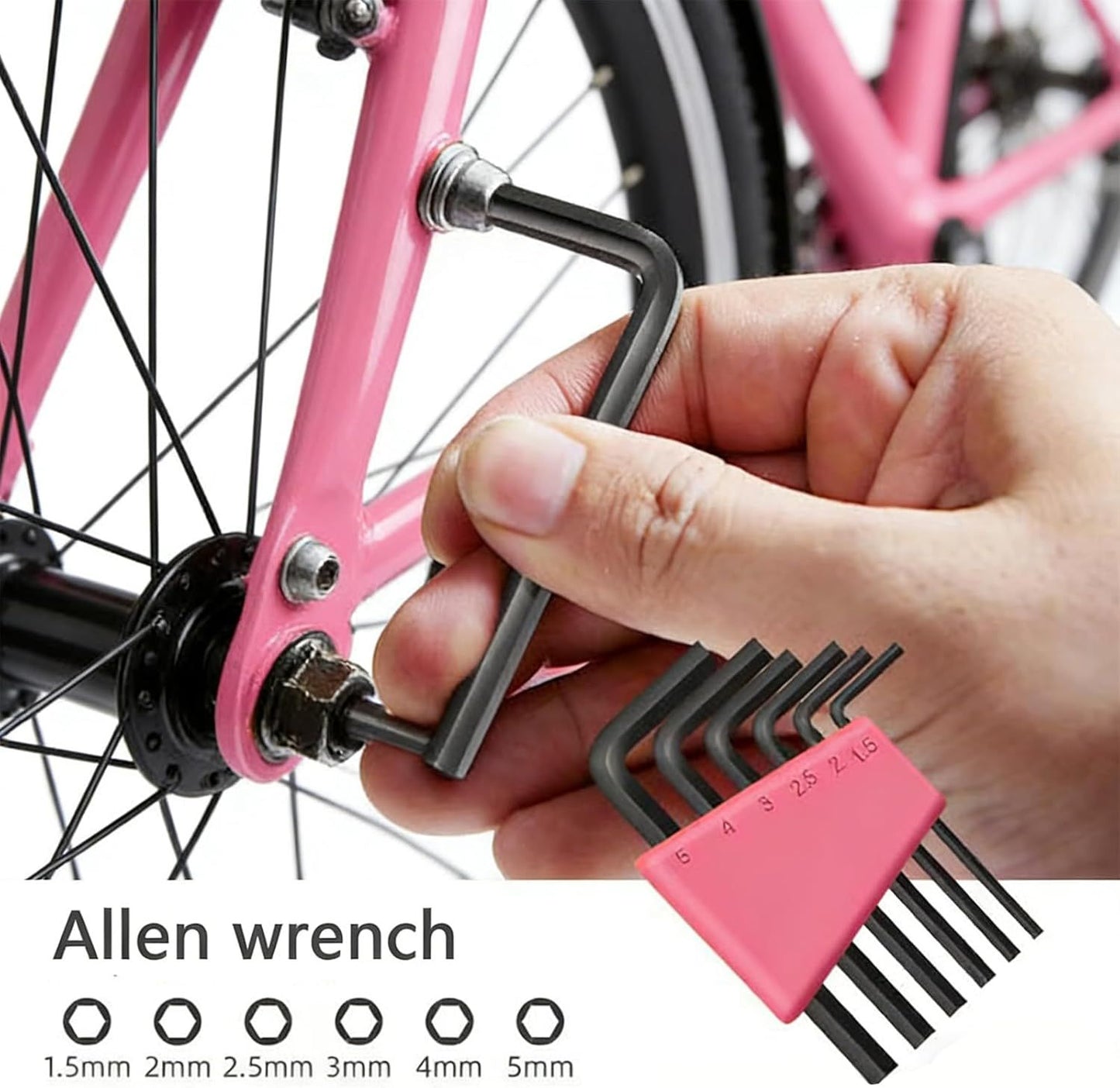 24-Piece Pink Multifunctional Home Tool Kit for Women - Compact Mini Starter Hardware Set with Hammer, Pliers, Screwdrivers - Portable Household Hand Tools for DIY Assembly & Gift Giving