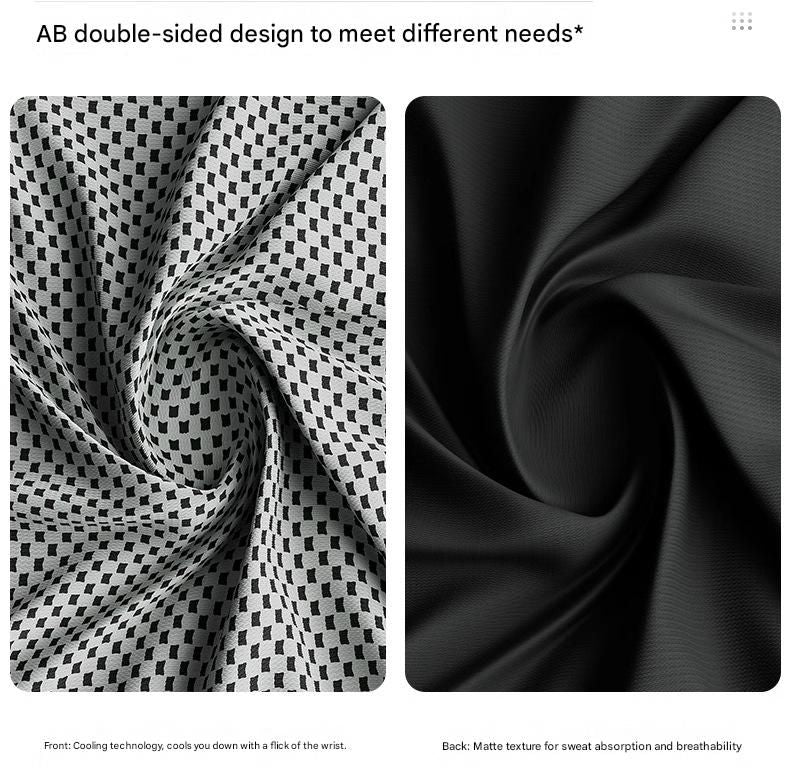 Rose red Cooling Towel with Silicone Case - Quick Dry Ice Towel for Sports, Gym, Running, Hiking, Breathable Microfiber Fabric with Instant Cooling Effect, Portable Lightweight Design