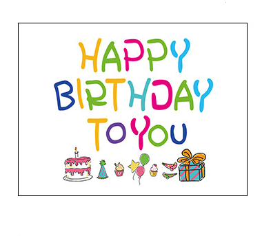 5 pcs Birthday Party Decoration Set - Happy Birthday Backdrop Banner with 4 pcs Chair Covers, Cartoon Polyester Party Decor Kit for Kids Celebration Room Setup