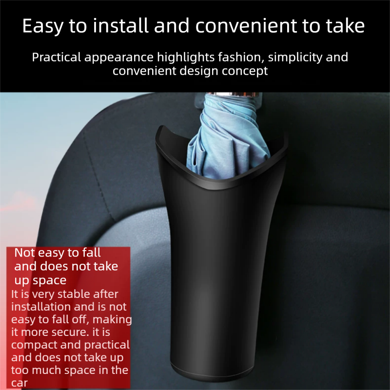 2 pcs Car interior essentials set-Green Car Air Vent Aroma Diffuser &Black Hanging Storage Bin- hanging storage container that is convenient to use and Compact
