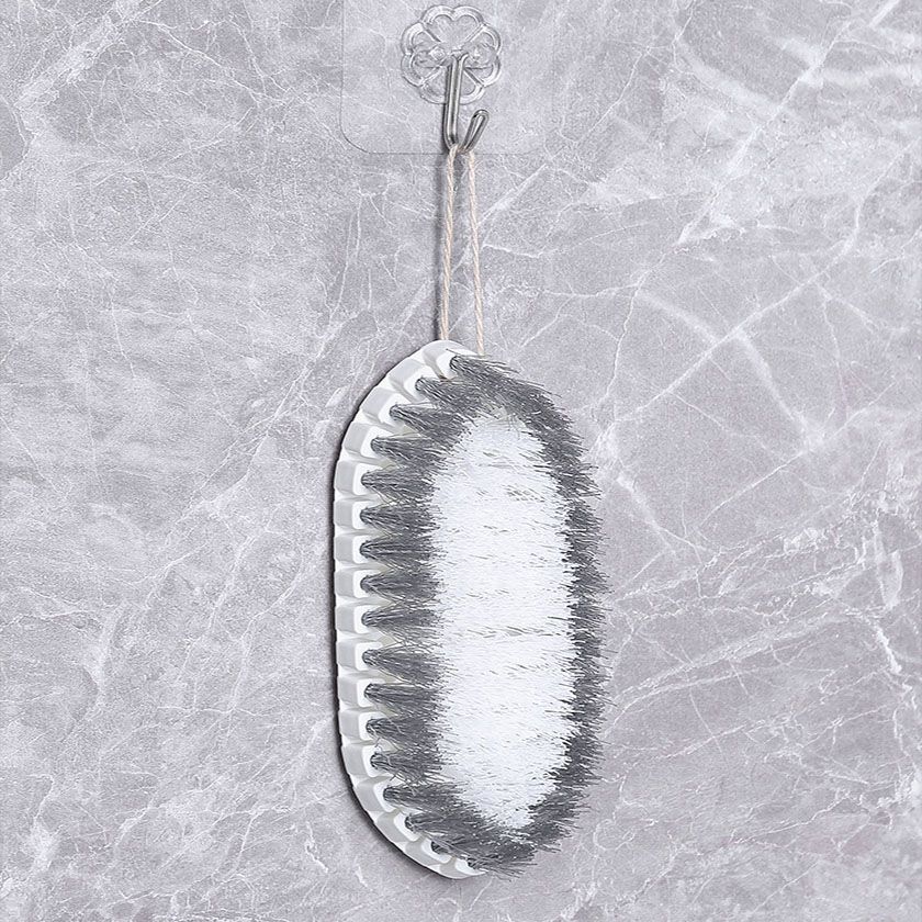 3 Pack Flexible Bendable Cleaning Brushes Multi-Purpose Kitchen Bathroom Scrubber Set for Faucets Tiles Corners Sink Gaps