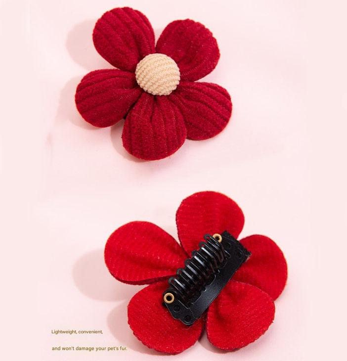 Size S Bee Fleece Hoodie Jumper for Small Dogs & Cats with 5 Hair Clips - Winter Warm Pet Apparel Australia