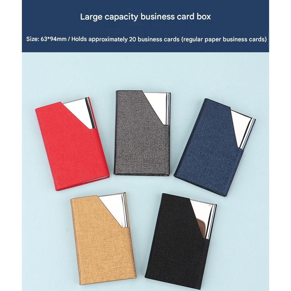 Black Executive A5 Notebook Gift Set with Metal Pen, Business Card Holder and Keychain for Corporate Gifts, Client Appreciation and Office Professionals