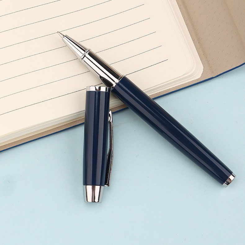 Blue Executive A5 Notebook Gift Set with Metal Pen, Business Card Holder and Keychain for Corporate Gifts, Client Appreciation and Office Professionals