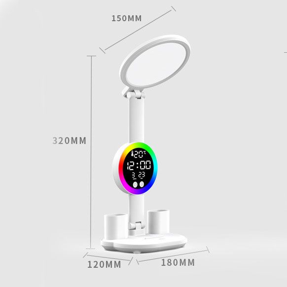 Study Smarter Bundle LED Reading Lamp with Smart Display Pen Holders & Green Magnetic Countdown Timer