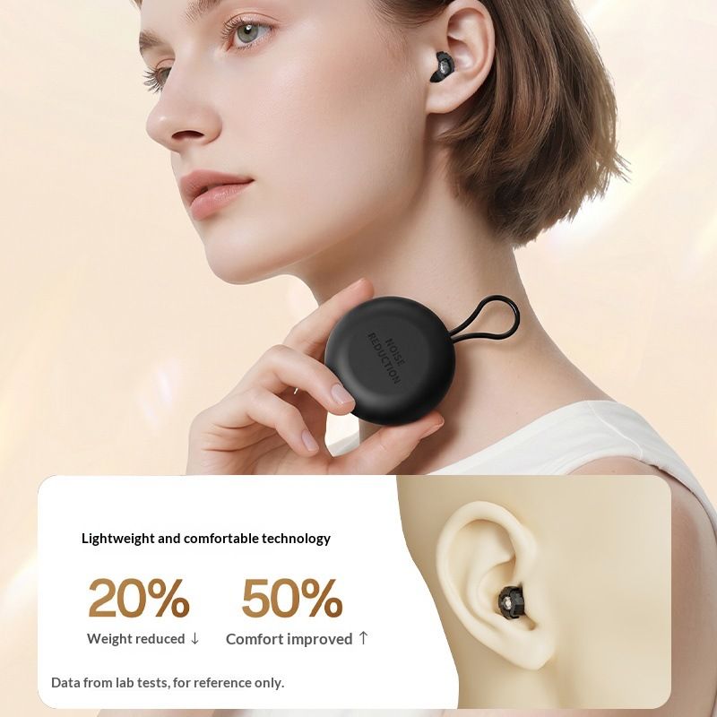 Pink Luxury Diamond-Encrusted Noise Reduction Earplugs with Anti-Lost Lanyard - Soft Silicone Sleep & Study Ear Plugs for Comfortable Silence