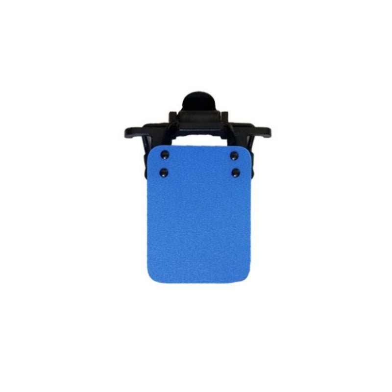 ISSF Flip-Up Eyeshield Sport Shooting Eye Shield Aim Blocker Targeting Sight Cover Blinding - Blue-Horizontal 4x3cm